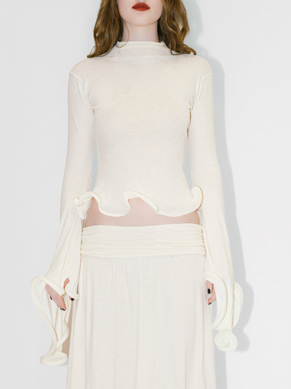 Moon moth long sleeve top