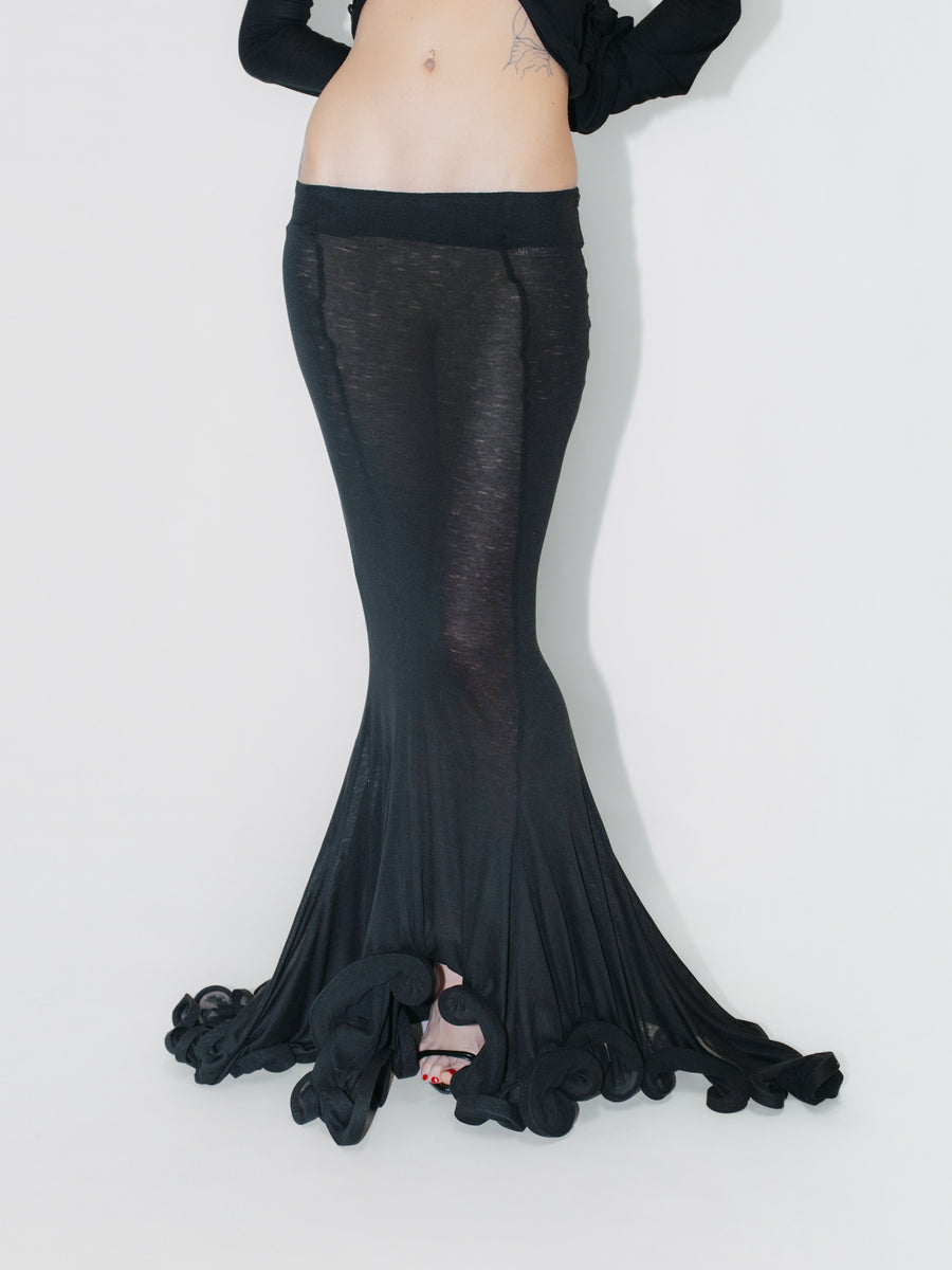 Bell Flower Maxi Skirt