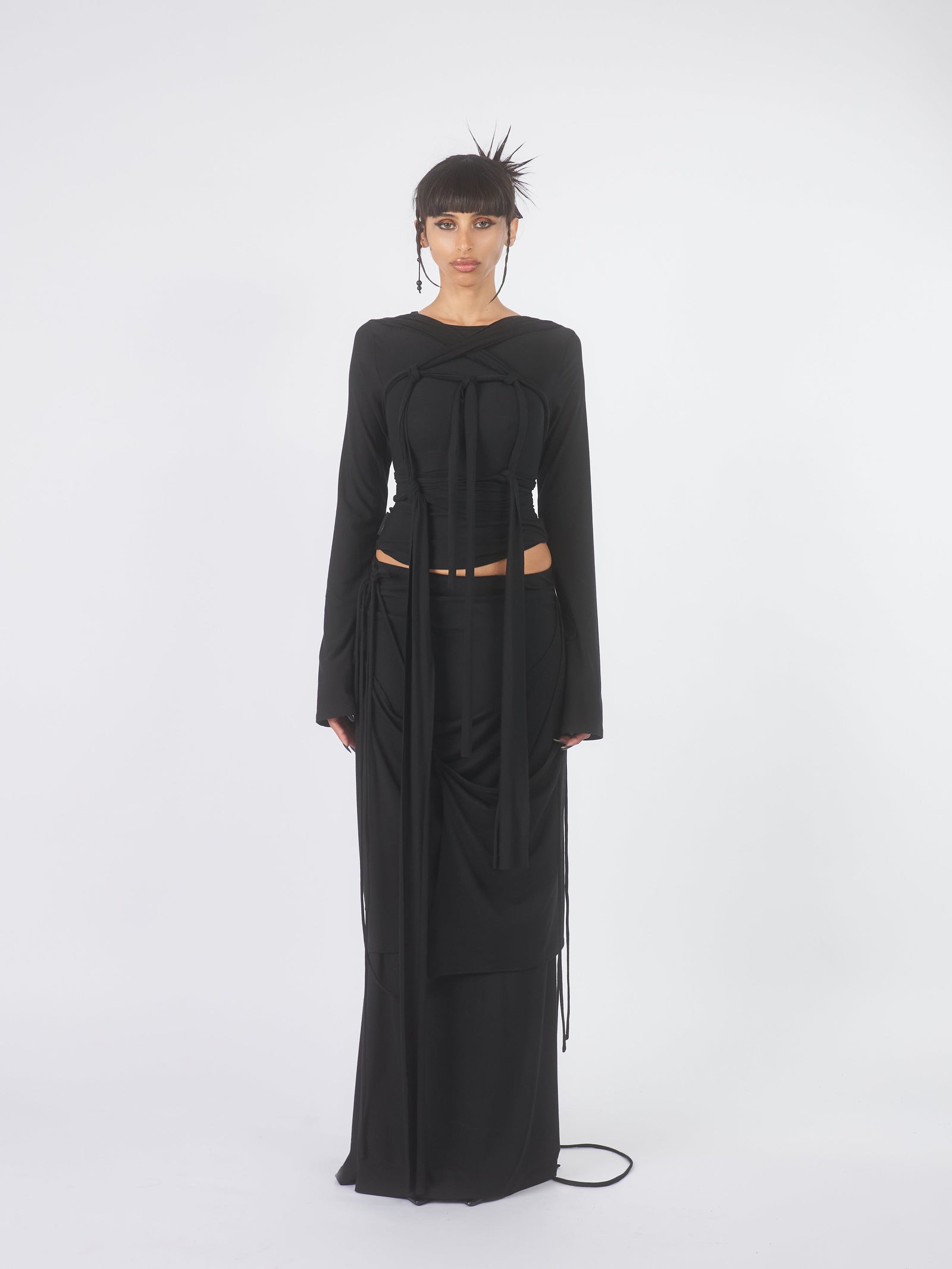 Shadow Double Layered Skirt