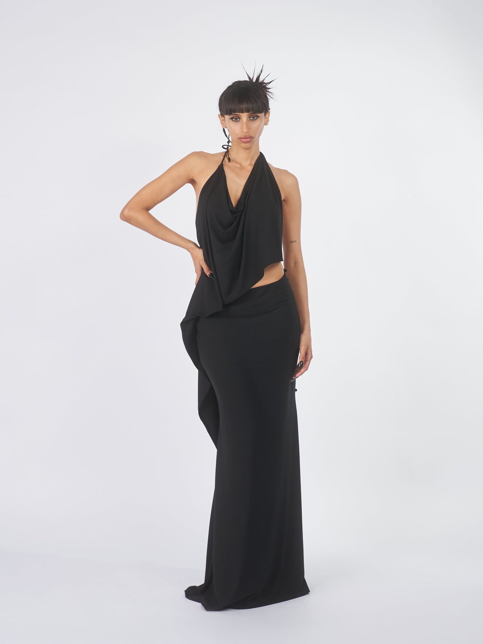 Shadow Double Layered Skirt