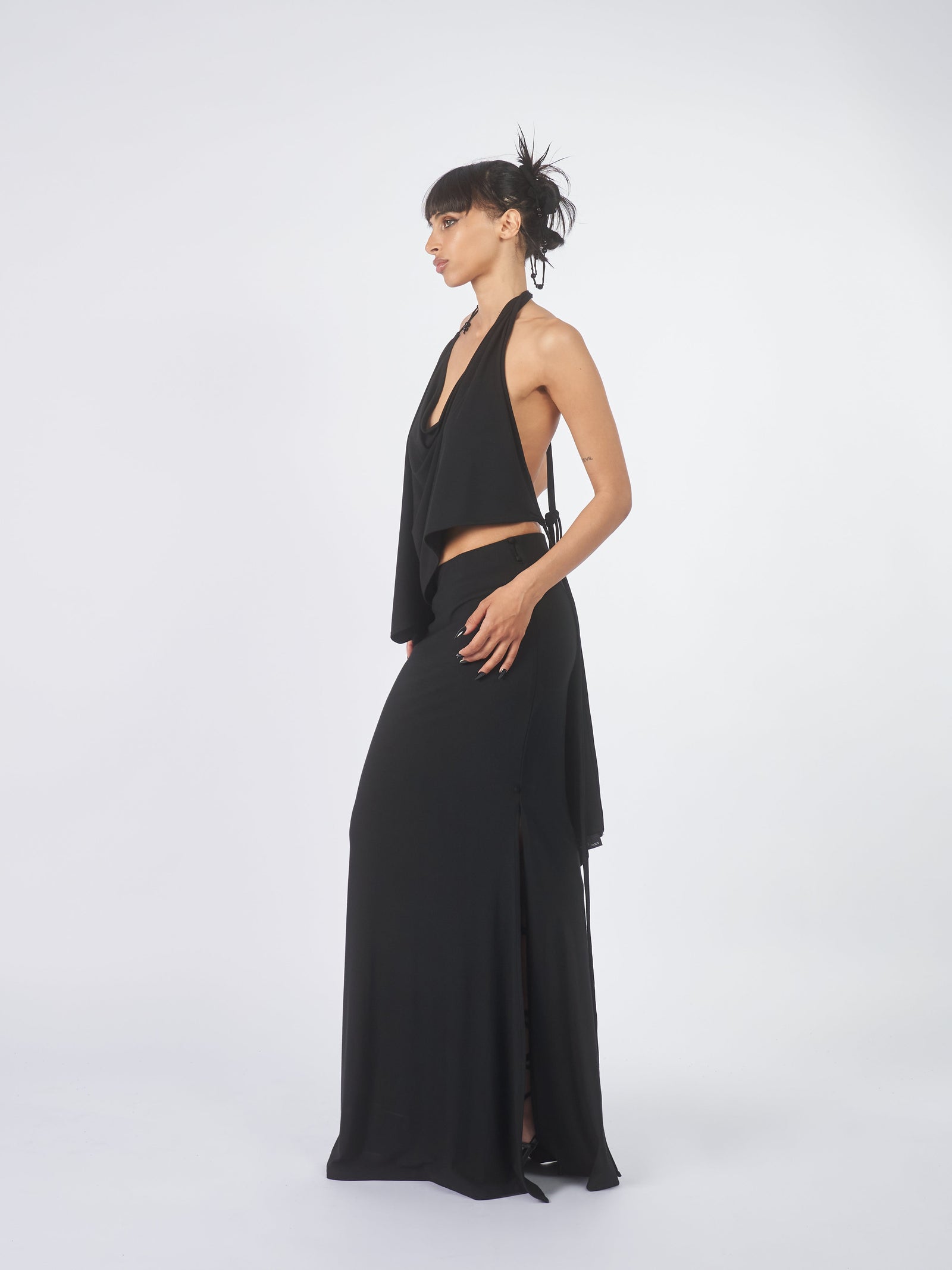 Shadow Double Layered Skirt